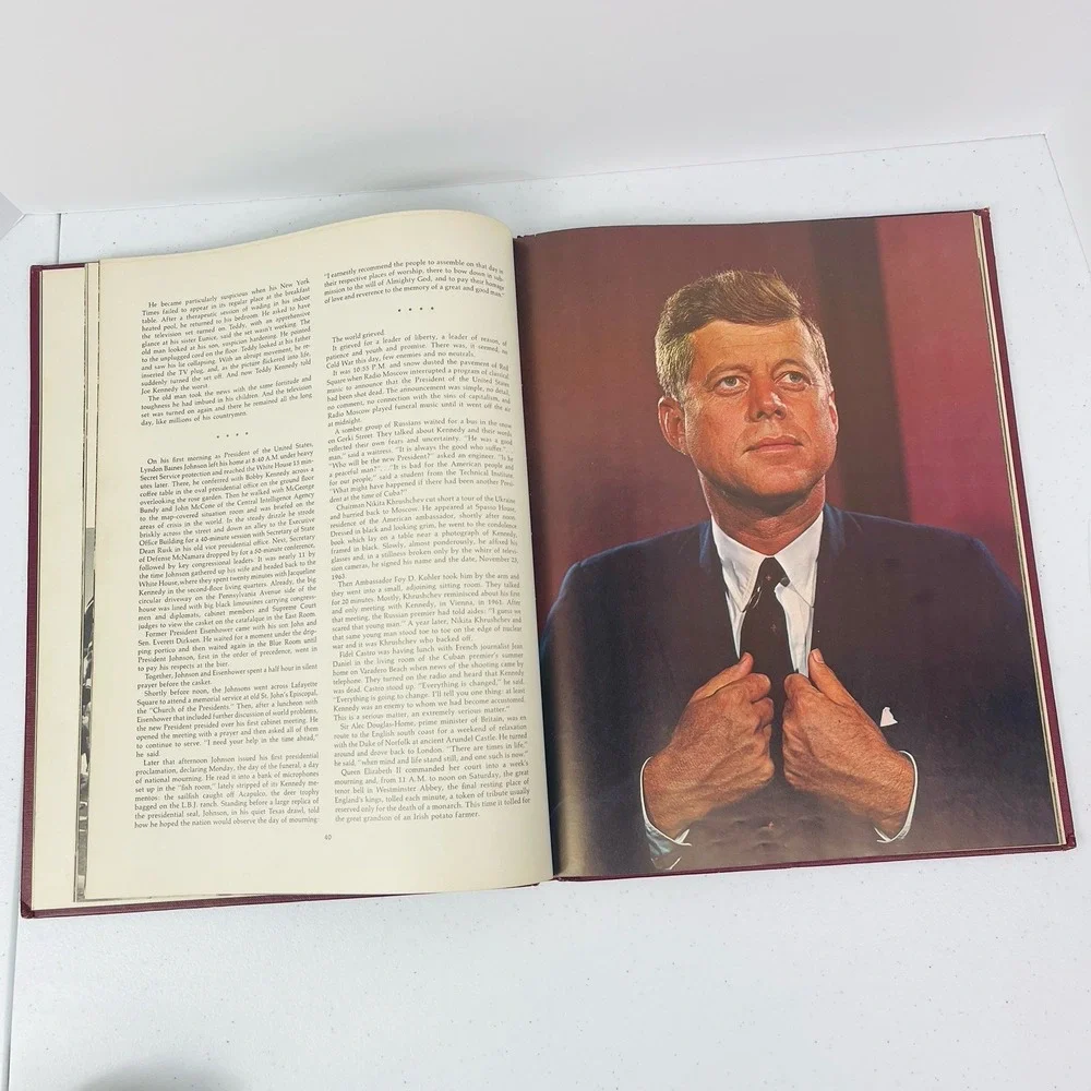 Vtg The Torch Is Passed Hardcover The Associated Press 1964 John F Kennedy
